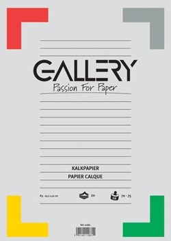 Kalkpapier A3 Gallery pak 20 vel
