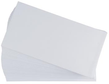 Envelop zonder venster Gallery 110 x 220 mm met plakstrip doos van 500 stuks wit-3