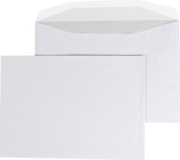 EA5 Envelop zonder venster Gallery 156 x 220 mm met plakstrip doos van 500 stuks wit