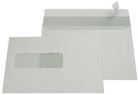 A5 envelop 156 x 220 mm venster links met plakstrip doos van 500 stuks