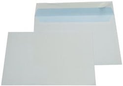 C5 Envelop 162 x 229 mm zonder venster met plakstrip doos van 500 stuks