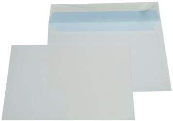 C5 Envelop met plakstrip Gallery 162 x 229 mm doos van 500 stuks wit