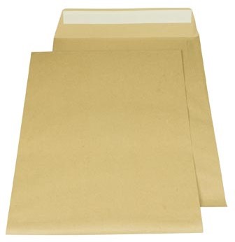 Gallery Bruine kraft zak-enveloppen 230 x 310 mm strip-2