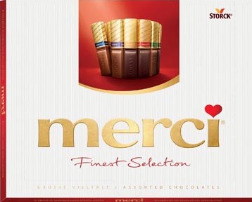 Merci Finest Selection, doos van 250 gram