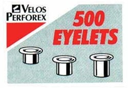 Hechtringen voor Velos riveteertang nr 1 lengte 3,2 mm