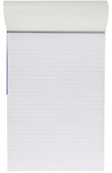 A4 schrijfblok gelinieerd 100 vel kopgelijmd Gallery -2