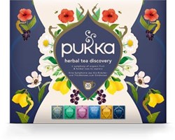 Pukka thee bio discovery box geassorteerde smaken doos van 30 stuks