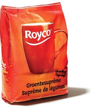 Royco Minute Soup groentensuprême voor automaten 140 ml 90 porties