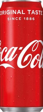 Coca Cola blikje 33 cl pak van 24 stuks