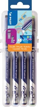 Pilot fineliner Frixion Fun , geassorteerde kleuren set van 4 stuks