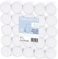 Theelichtjes pak van 50 stuks