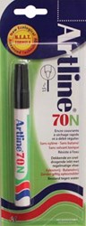 Permanent marker Artline 70 zwart op blister