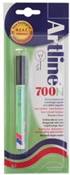 Permanent marker Artline 700 zwart op blister