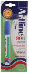 Permanent marker Artline 90 blauw op blister