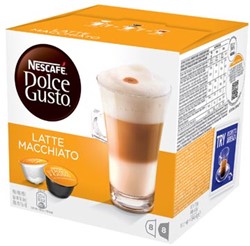 Nescafé Dolce Gusto cups Latte Macchiato pak van 16 koffiecups