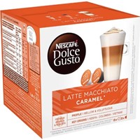 Nescafé Dolce Gusto koffiecapsules Latte Macchiato Caramel pak van 16 stuks