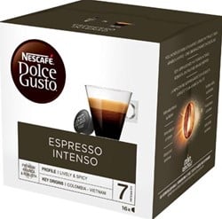 Nescafé Dolce Gusto koffiecapsules Espresso Intenso pak van 16 stuks