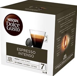 Nescafé Dolce Gusto koffiecapsules Espresso Intenso pak van 16 stuks