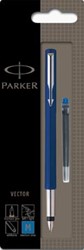 Parker Vector vulpen blauw, op blister