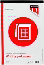 Schrijfblok Quantore A4 ruit 5mm