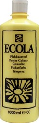 Talens Plakkaatverf Ecola flacon van 1.000 ml citroengeel