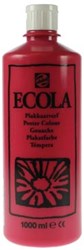 Talens Plakkaatverf Ecola flacon van 1.000 ml karmijnrood