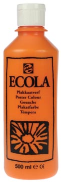 Talens Plakkaatverf Ecola flacon van 500 ml oranje