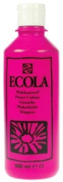 Talens Plakkaatverf Ecola flacon van 500 ml tyrisch roze magenta