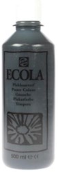 Talens Plakkaatverf Ecola flacon van 500 ml zwart