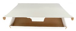 Brievenbusdoos A4 Budget  350x230x29mm karton wit
