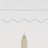 Fineliner Sakura Pigma Micron 003 0.15mm zwart-3