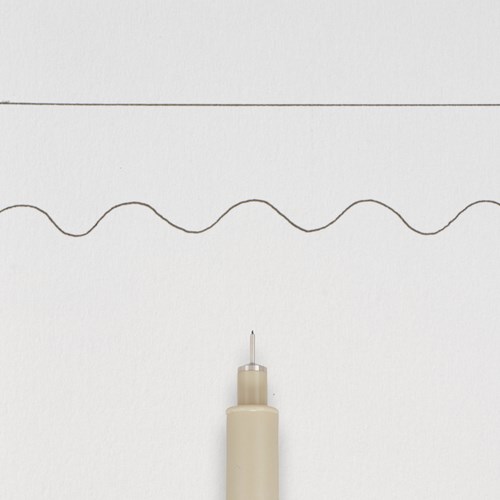 Fineliner Sakura Pigma Micron 003 0.15mm zwart-3