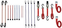 Spanbanden en spanelastiekenset Toolland 20 stuks