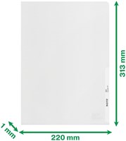 Insteekmap L-model Leitz Recycle A4 0.10mm PP transparant  25 stuks-5