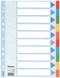 Esselte tabbladen 10 tabs