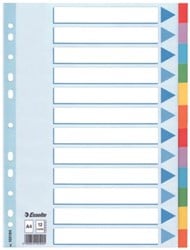 Esselte tabbladen 12 tabs