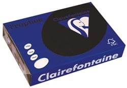 Clairefontaine gekleurd papier Trophée Pastel A4 160 g 250 vel zwart
