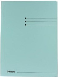 Esselte Dossiermap A4 blauw karton met kleppen