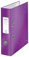 Leitz Wow ordner A4 paars 8 cm rug