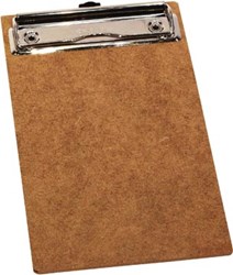 Houten klembord A6 hout 18,5 x 10,5 cm