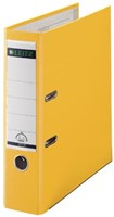 Leitz ordner A4 geel 8 cm rug PP