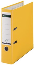 Leitz ordner A4 geel 8 cm rug PP