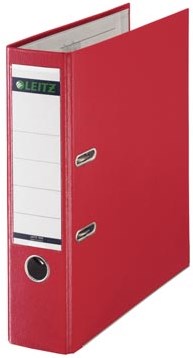 Leitz ordner 1010 rood 8 cm rug