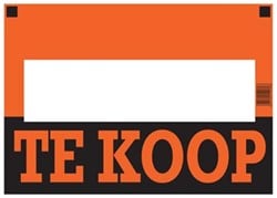 Affiche: Te koop