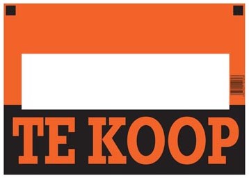 Affiche: Te koop