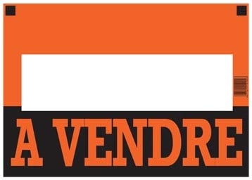 Affiche à vendre