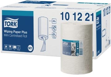 Poetspapier voor Tork M1 mini dispenser 2-laags-2