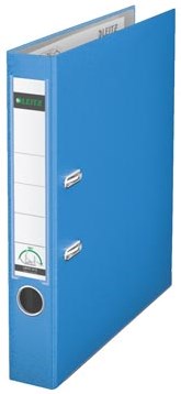 Leitz ordner 1015 smal lichtblauw 5 cm rug
