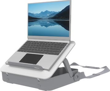 Fellowes Breyta laptoptas, met  laptopstandaard, wit-3