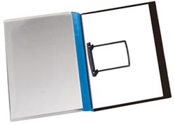 Rapportenmap Clip blauw